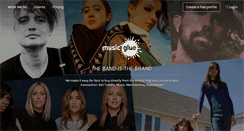 Desktop Screenshot of musicglue.com
