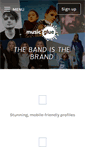 Mobile Screenshot of musicglue.com